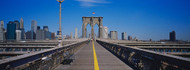 Bench on Brooklyn Bridge