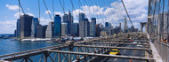 Traffic on Brooklyn Bridge