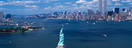 Statue of Liberty with New York Harbor