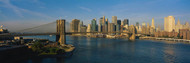 Brooklyn Bridge and Waterfront Cityscape