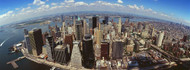 Aerial View of Buildings New York City