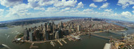 Aerial View of Manhattan Buildings