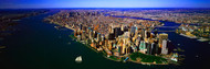 Aerial View of New York City I