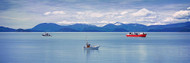 Wrangell View of Boats on Water