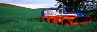 Antique Gas Truck on a Landscape Palouse