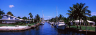 Boats in a Canal Fort Lauderdale