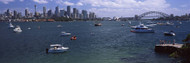 Boats in Sydney Harbor