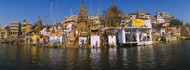 Buildings on Ganges River Varanasi