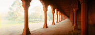 Columns in Agra Fort