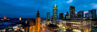 Frankfurt Lit Up at Night