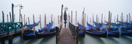 Gondolas in Grand Canal, Venice