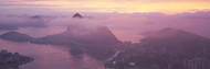 High Angle View Rio de Janeiro Cityscape