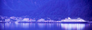 Juneau Cruise Ship Near Waterfront