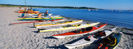 Kayaks on Third Beach