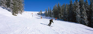 Skiers Kitzbuhel Westendorf Tirol Austria