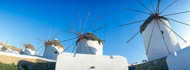 Windmills Santorini Island Greece