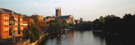 Worcester Cathedral with River