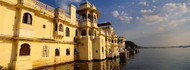 Yellow Buildings Lake Pichola