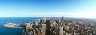 Aerial View Chicago 2010