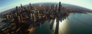Aerial View of Chicago Illinois 2010