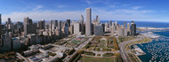 Aerial View of Millenium Park