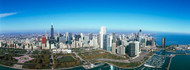 Aerial View of Millennium Park