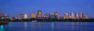 Boston Skyline at Night II