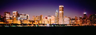 Chicago Bright Night Sky