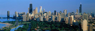 Chicago Cityscape Aerial View I