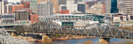 Cincinnati Bridge and Stadium