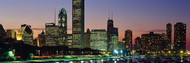Cityscape at Dusk Chicago