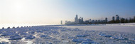 Frozen Lake Michigan