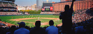 Spectators Camden Yards Baseball Game Baltimore