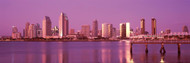 San Diego Buildings at the Waterfront Dusk