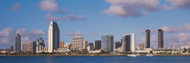 San Diego Waterfront with Clouds