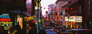 Chinatown San Francisco at Dusk