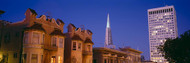 Transamerica Pyramid over Rooftops