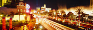 Buildings at Night on Las Vegas Strip