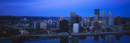 Buildings in a Pittsburgh at Dusk