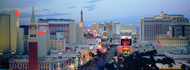 High Angle View of The Strip Las Vegas