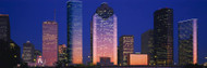 Houston Skyscrapers at Night