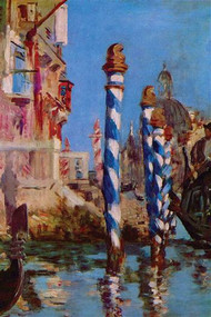 Grand Canal in Venice by Manet