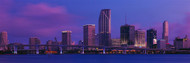 Miami Waterfront at Dusk