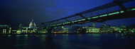 Millennium Bridge at Night