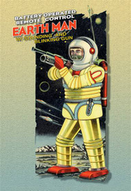 Battery Operated Earth Man