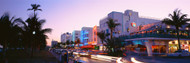 Ocean Drive at Dusk Miami