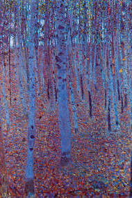 Beech Forest by Gustav Klimt