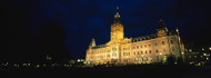 Parliament Building At Night Quebec City