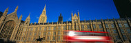 Parliament with Blurred Bus