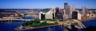Pittsburgh High Angle View